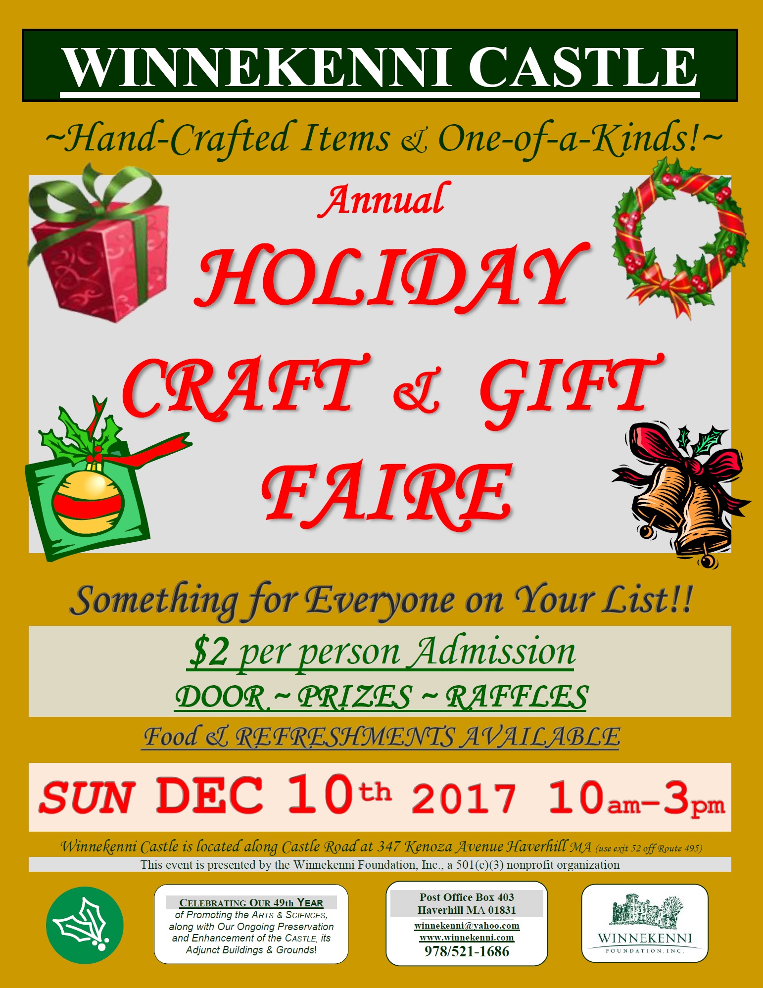 door prize flyer